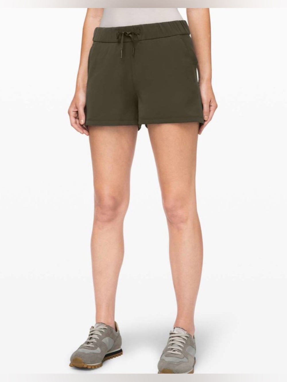 LULULEMON On the Fly Woven Short EUC
